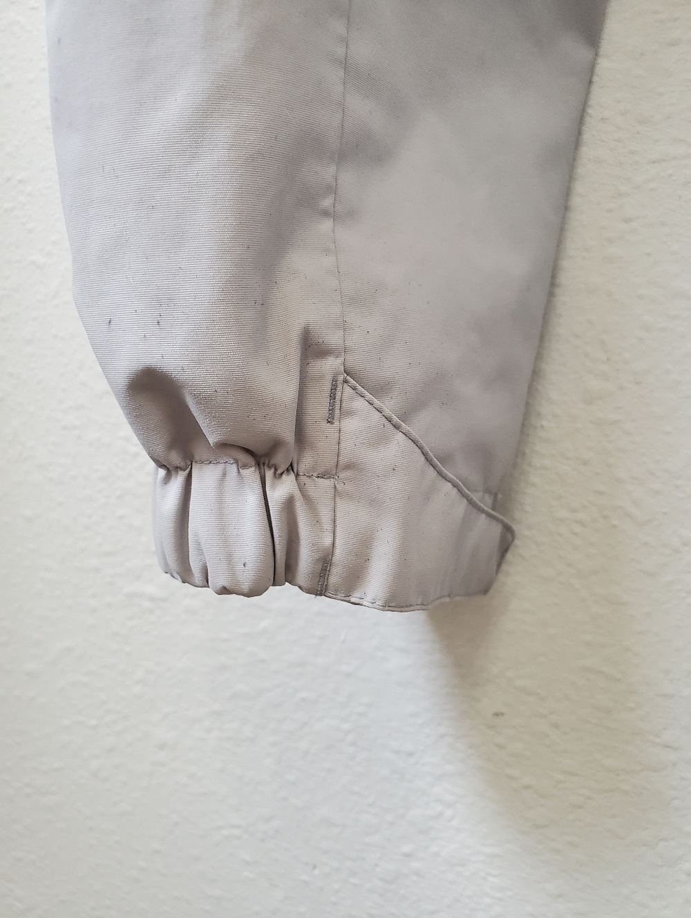 CAMEL CROWN Waterproof Shell Jacket Windbreaker Light Gray - Picture 9 of 16